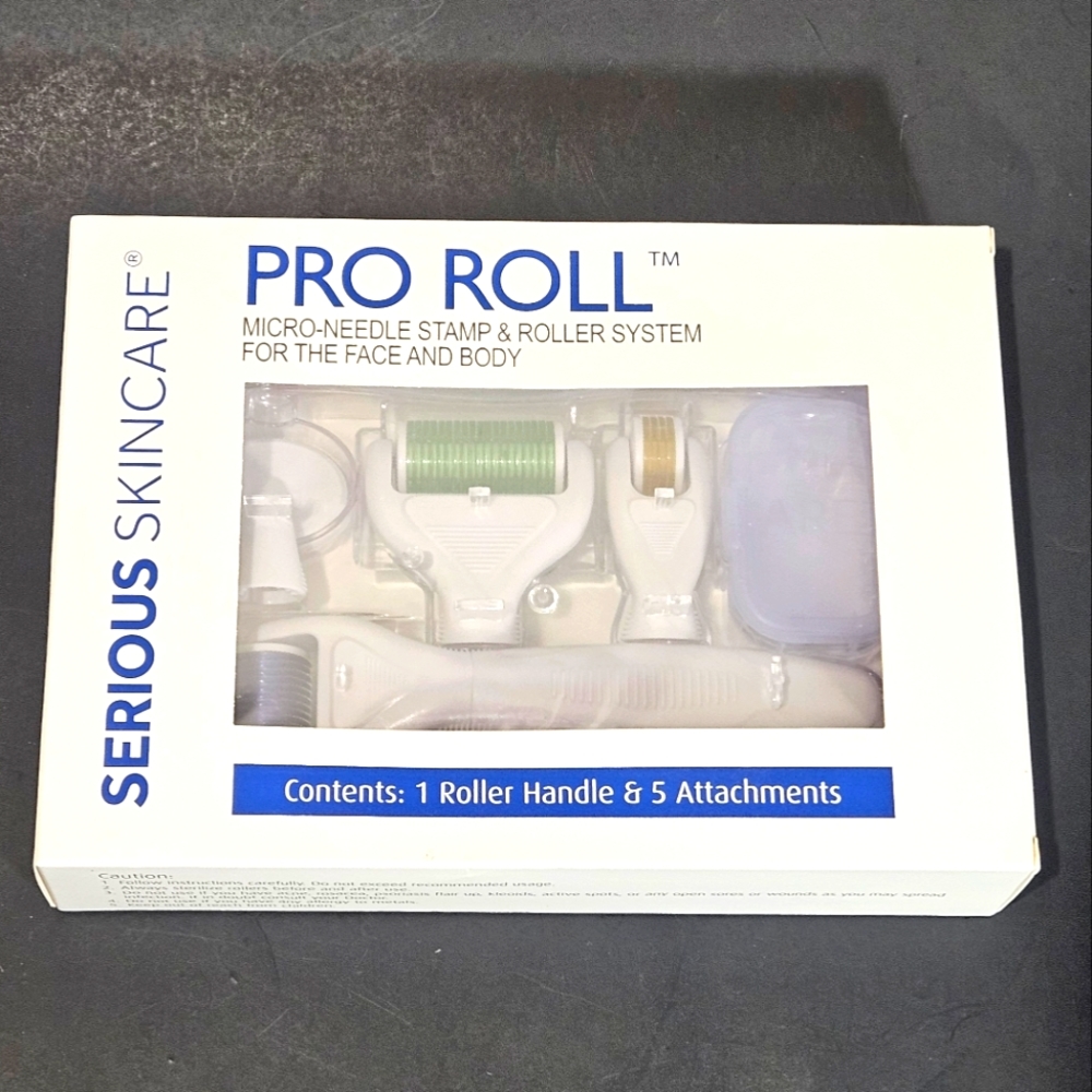 Serious skincare Pro Roll Micro-Needle Stamp & Roller System